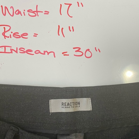 Kenneth Cole Womens Grey Soft Stretch Knit Office Casual Straight Leg Pant-Sz-14 - Picture 16 of 16